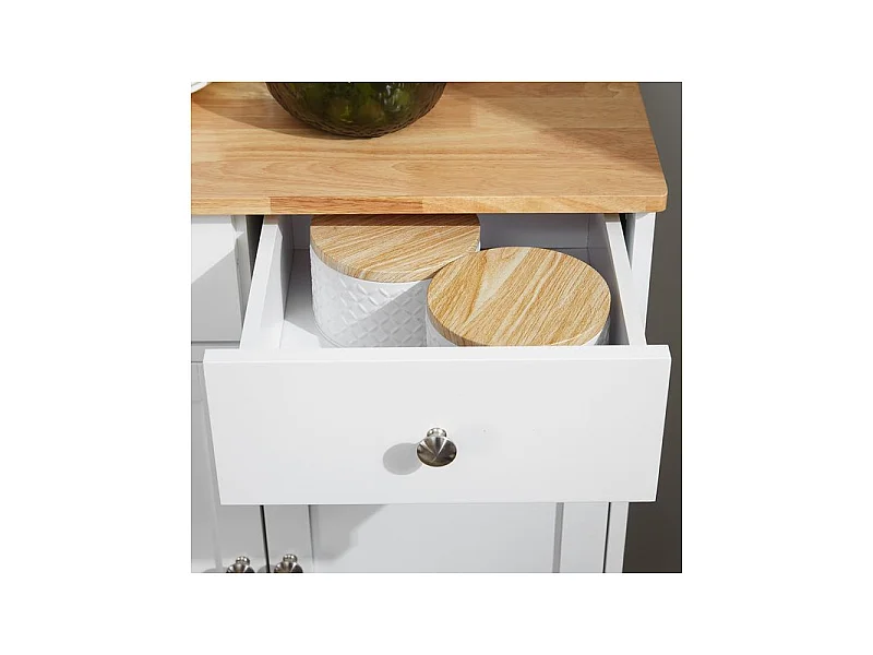 Buffet 2 portes MONIA blanc