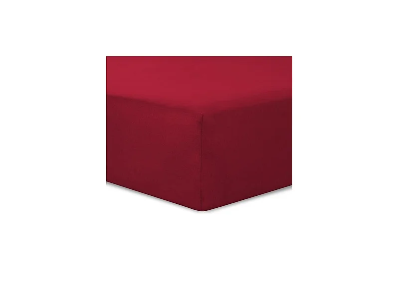 Drap Housse 160x200cm ROUGE