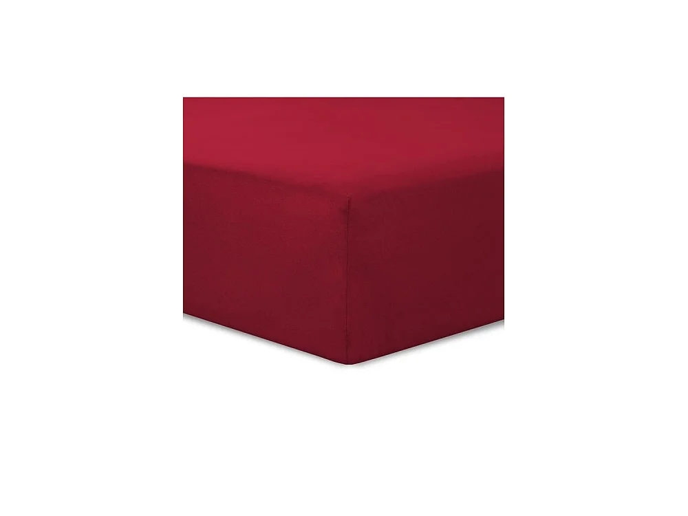 Drap Housse 160x200cm ROUGE