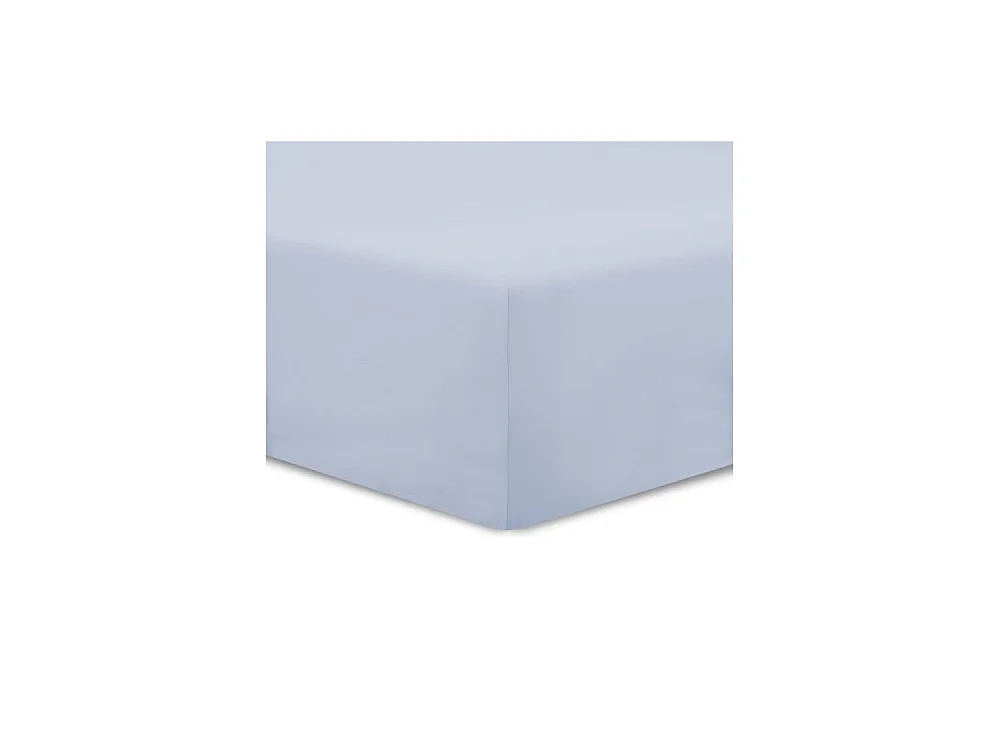 Drap Housse 160x200cm GRIS PERLE