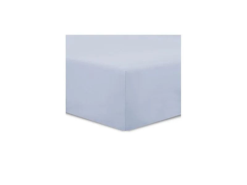 Drap Housse 160x200cm GRIS PERLE