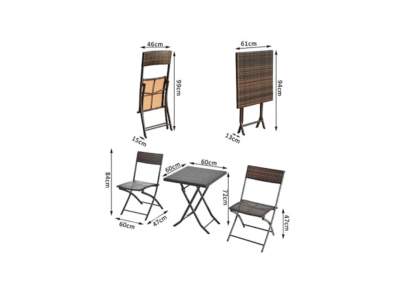 Salon de Jardin Robin