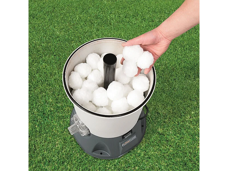 Bolas de Filtración Poliesferas para Depuradoras de Piscinas Desmontables Bestway Flowclear Polysphere 500 gr