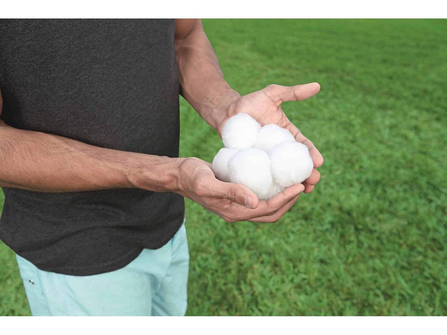 Bolas de Filtración Poliesferas para Depuradoras de Piscinas Desmontables Bestway Flowclear Polysphere 500 gr