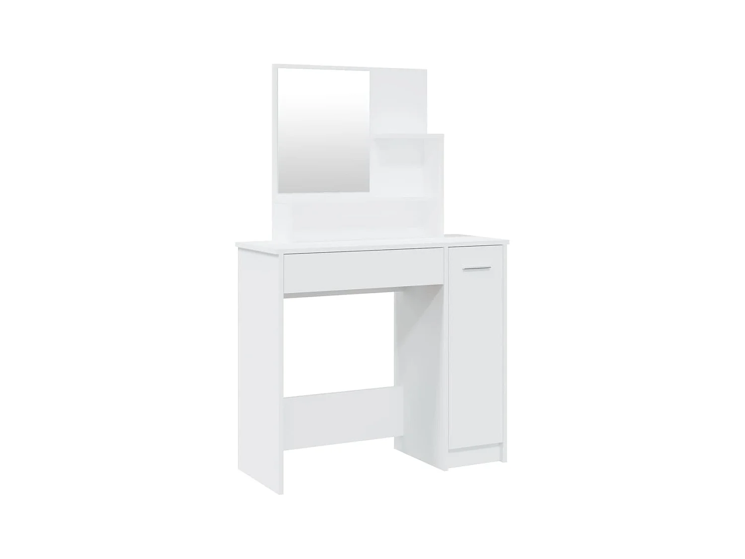 Coiffeuse avec miroir 86,5 blanche 86.5 x 35 x 136 cm 02_0006309