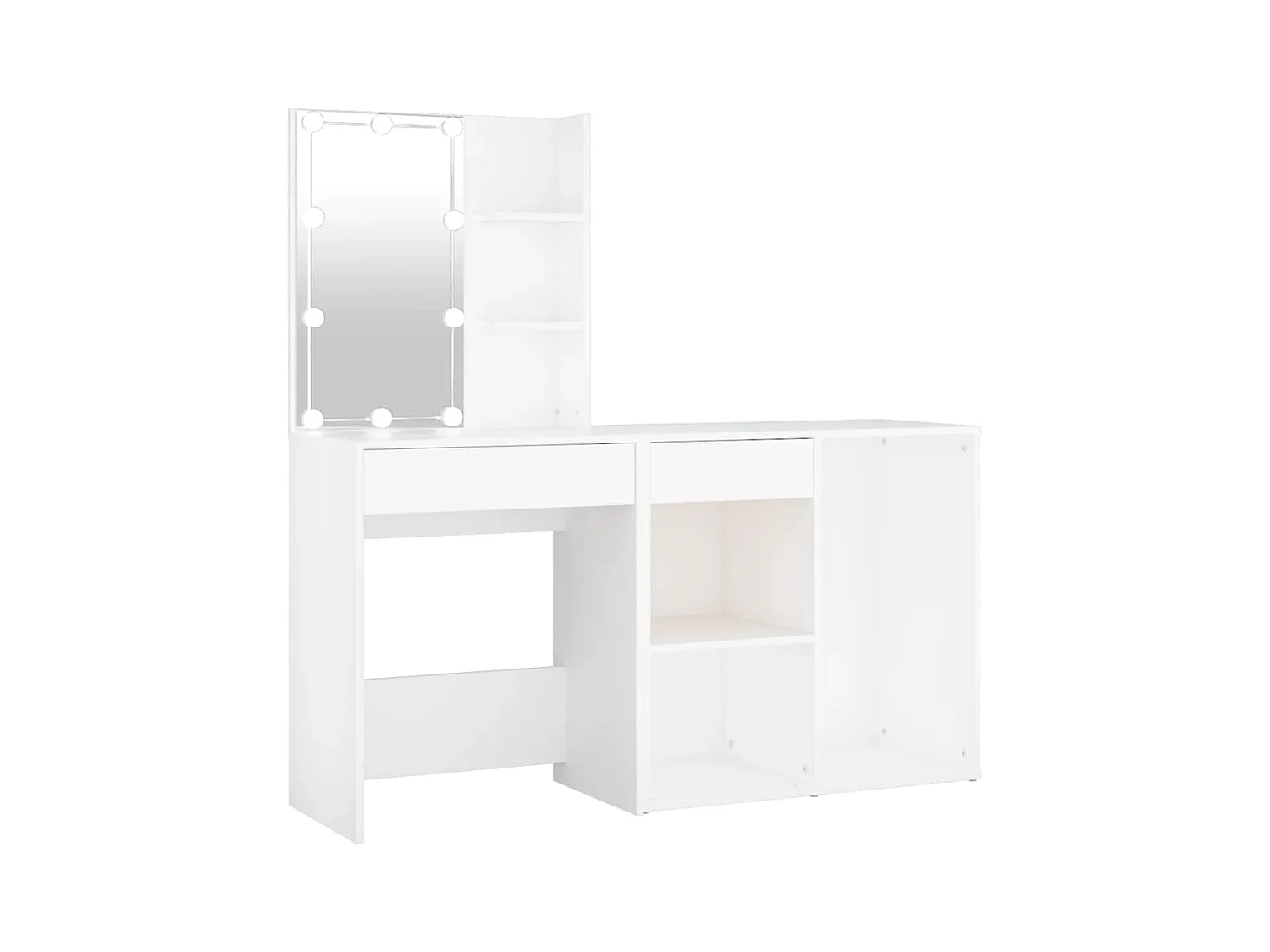 Toletta a LED dal design contemporaneo con mobile in derivati ​​del legno bianco 02_0006234
