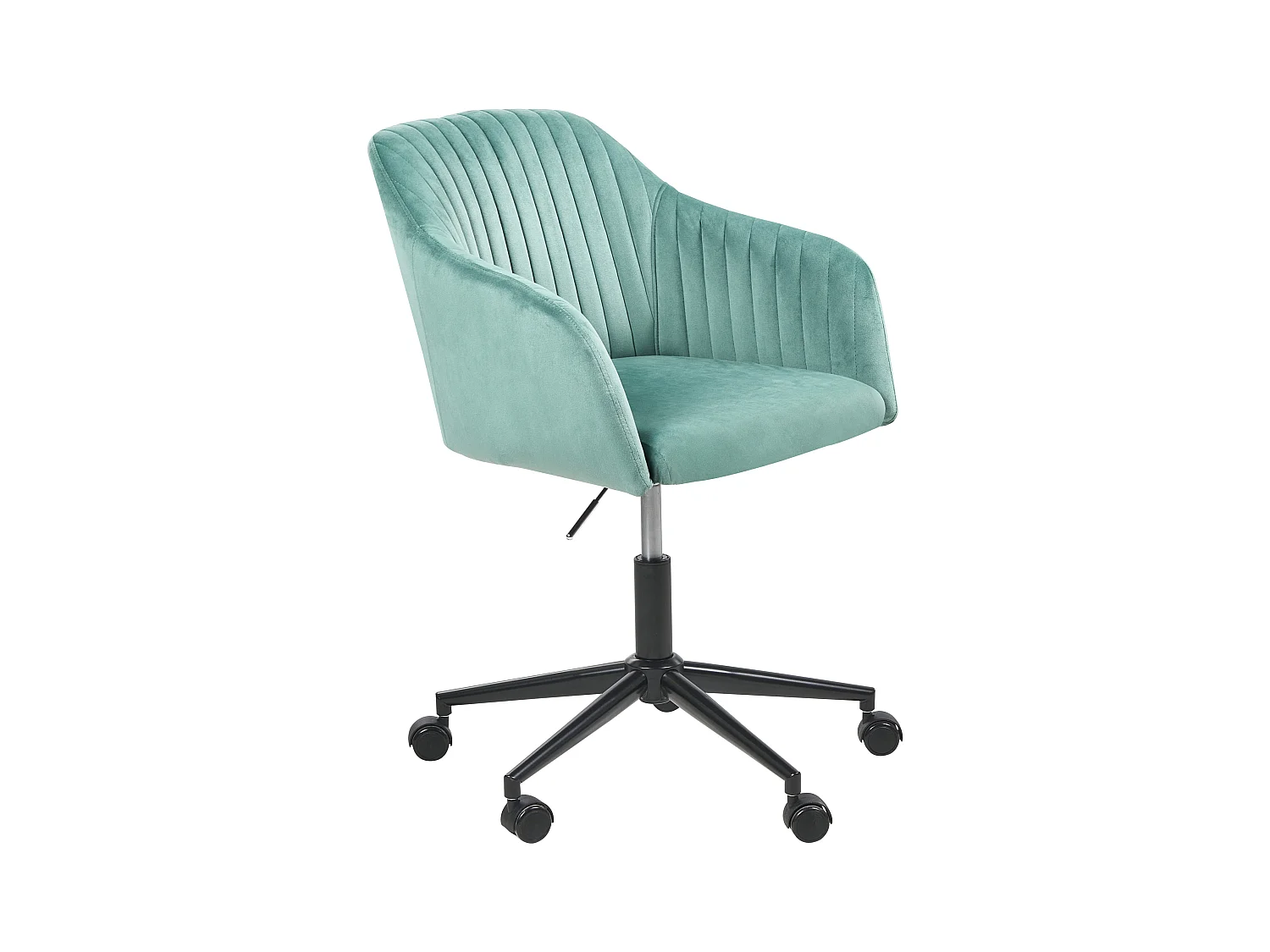 Chaise de bureau VENICE Velours Vert menthe