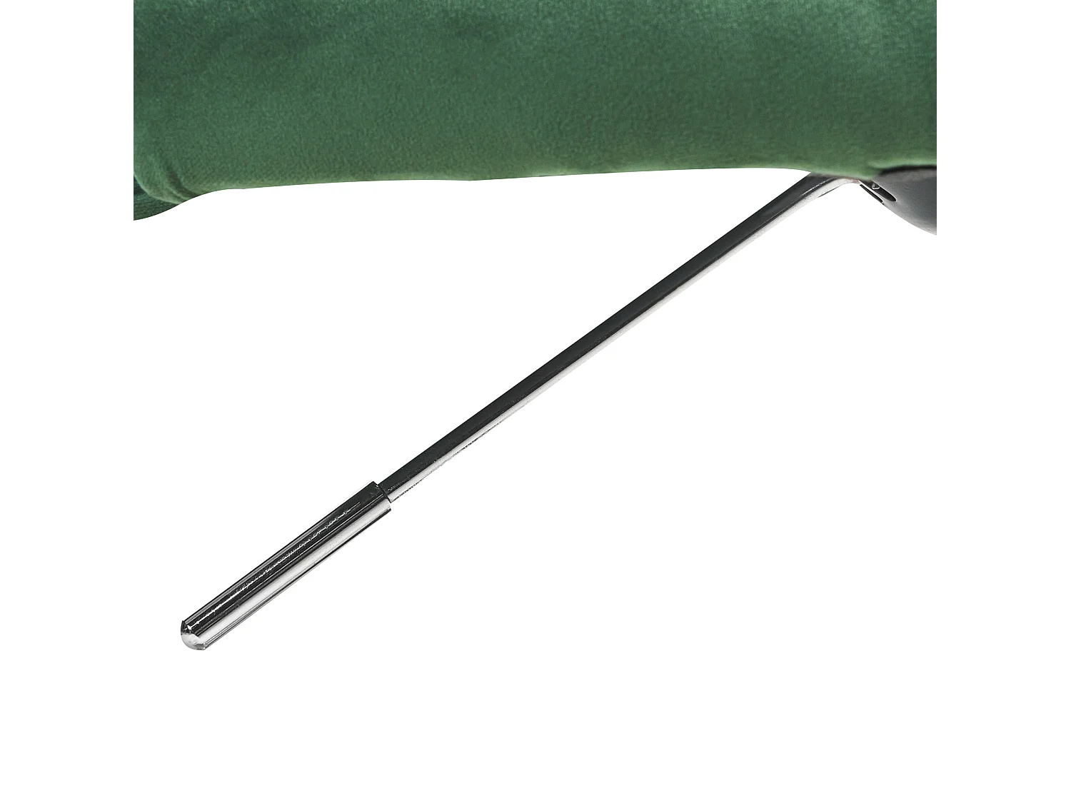 Chaise de bureau PARRISH Velours Vert émeraude