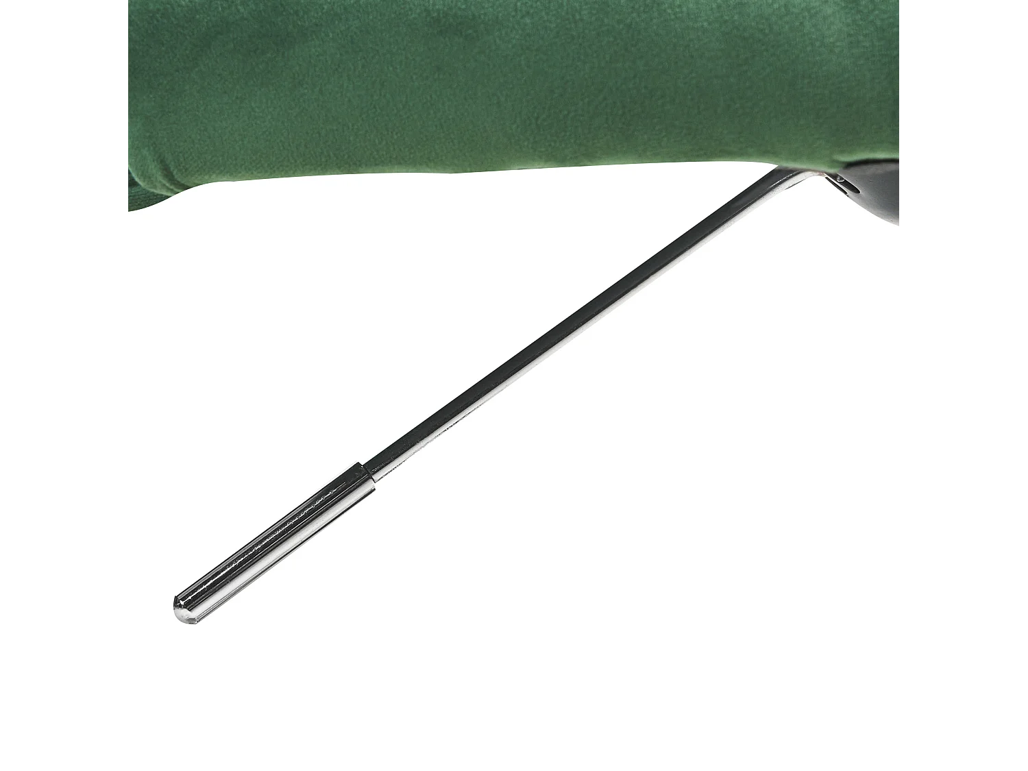 Cadeira de escritório PARRISH Veludo Verde esmeralda