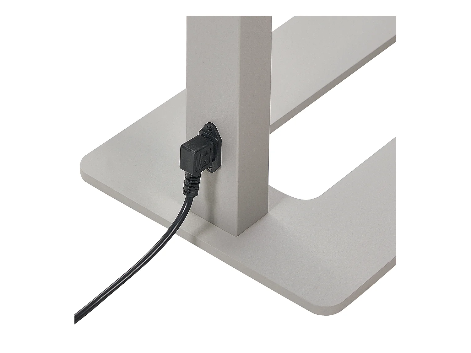 LED Stehlampe ORION mit Bewegungsmelder Metall Silber