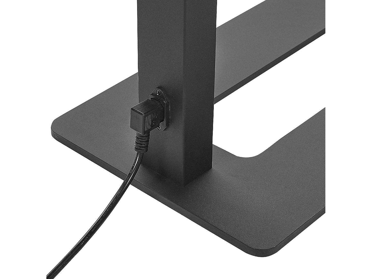 Lampada da terra a LED ORION con sensore di movimento Metallo Nero