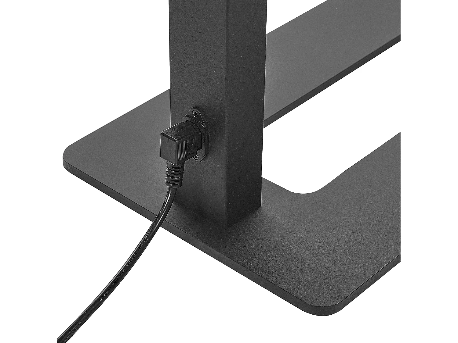 Lampadaire LED ORION Avec détecteur de mouvement Métal Noir