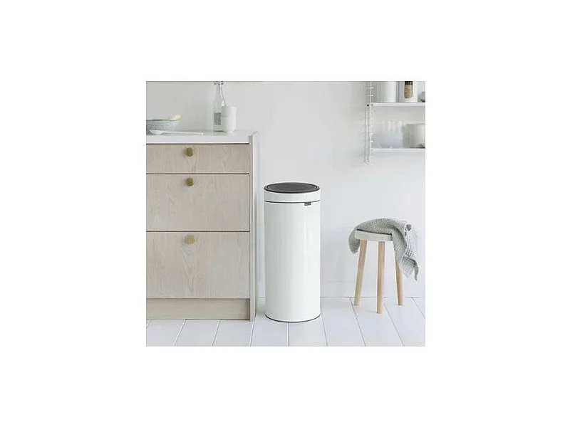 Brabantia Poubelle 30l blanc - 115141
