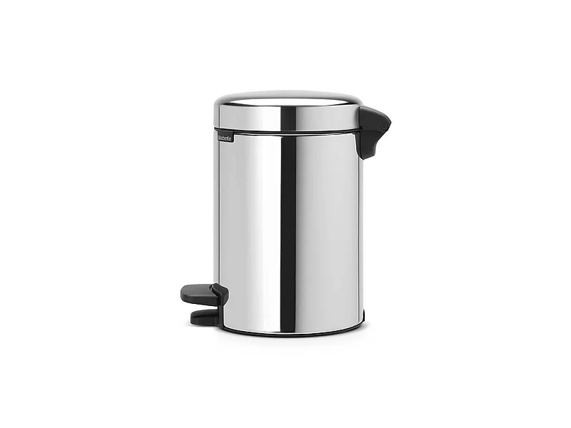 Bidone con Pedale NewIcon 3L Acciaio Lucido Brabantia