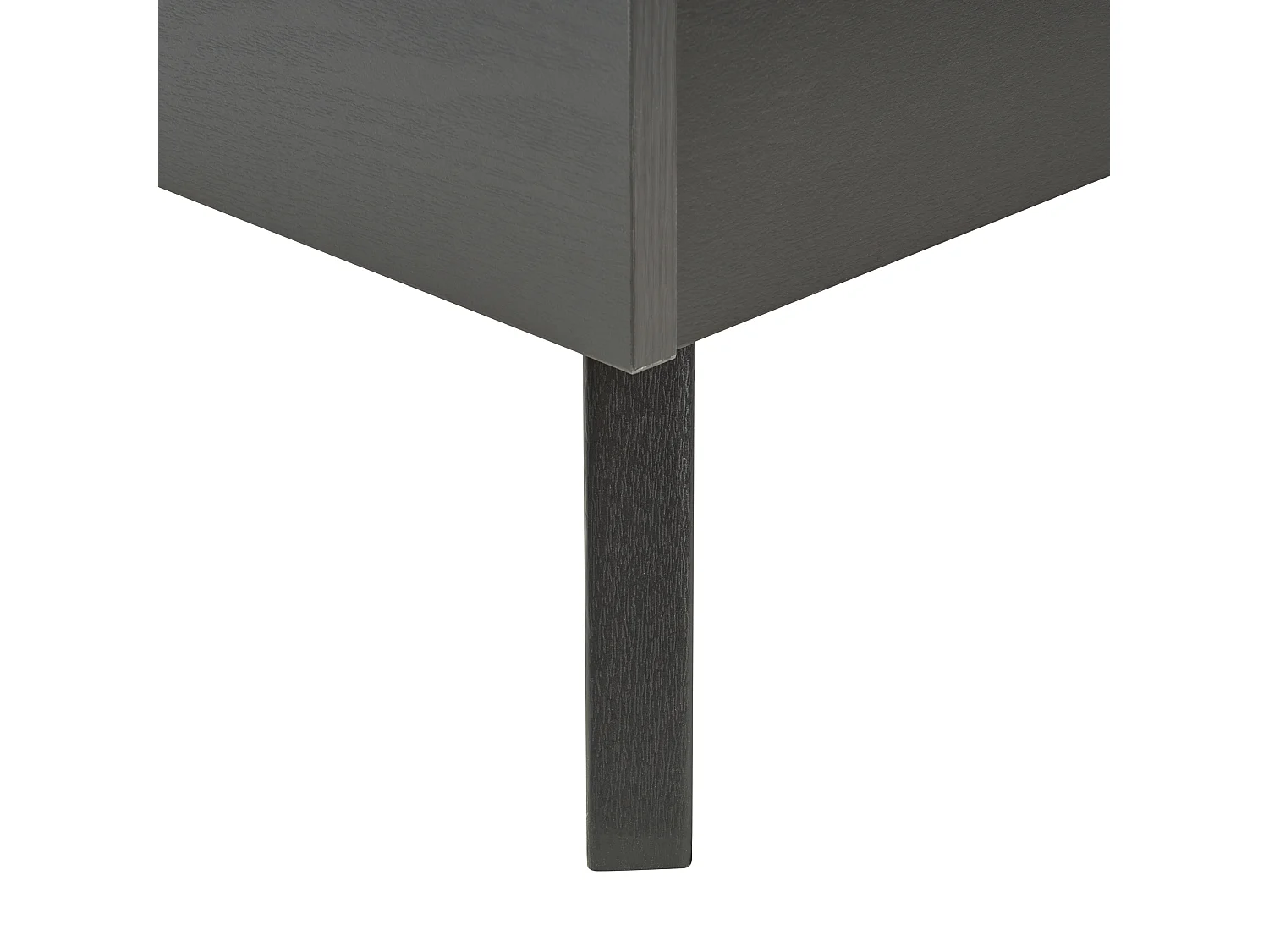 Letto Rattan MONPAZIER 180 x 200 cm Nero