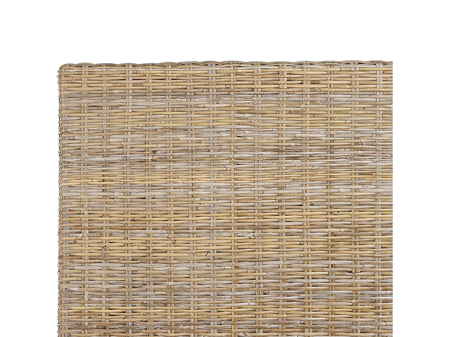 Lit avec sommier Rotin SALBRIS 140 x 200 cm Naturel