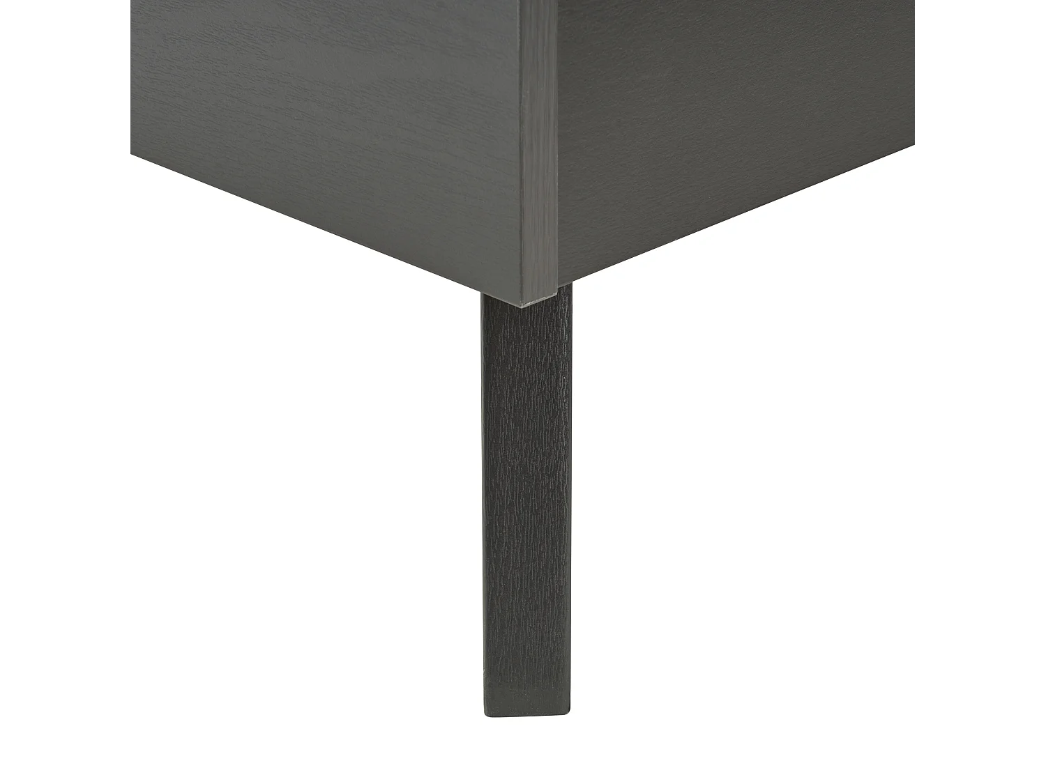 Bett schwarz mit hohem Kopfteil Wiener Geflecht Lattenrost 140x200 cm Monpazier