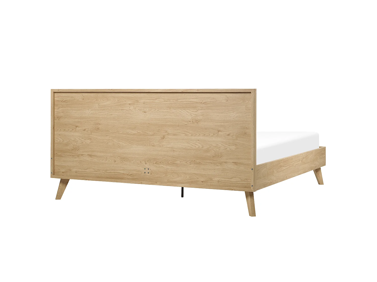 Bed Rattan MONPAZIER 180 x 200 cm (EU Super King) Light Brown