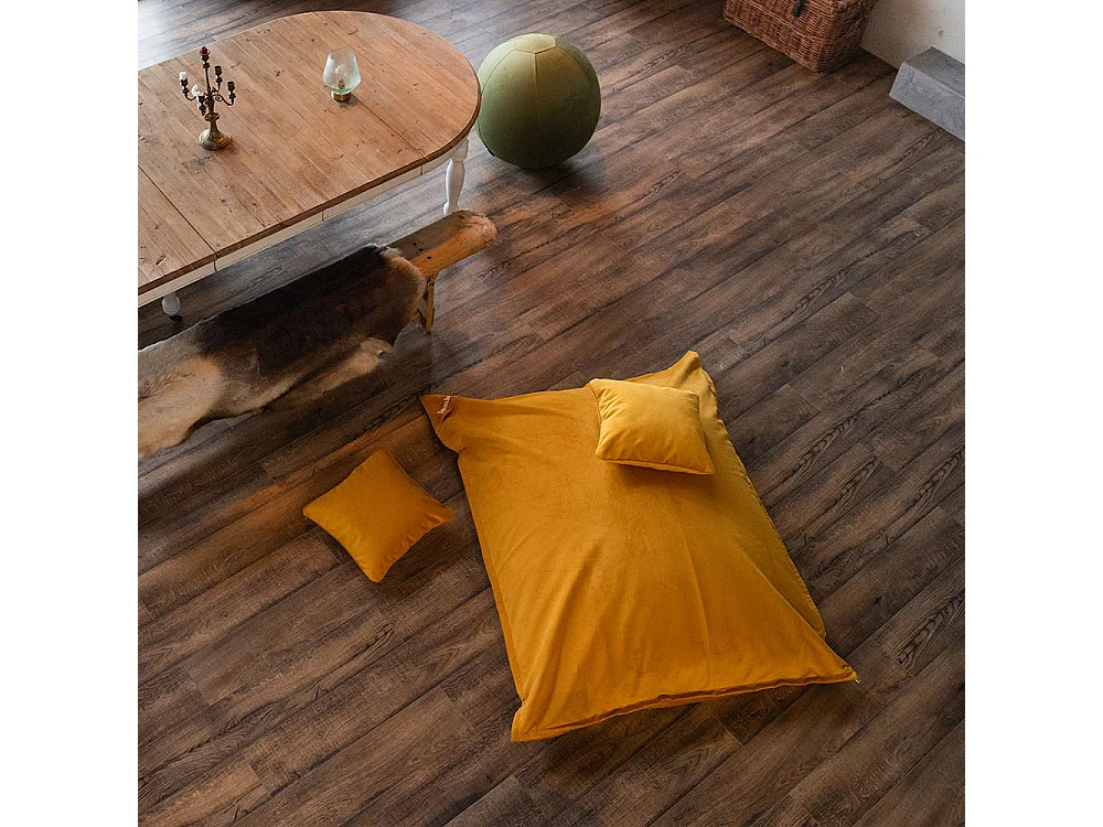 Jumbo Bag Pouf géant - curry - 14100v-67