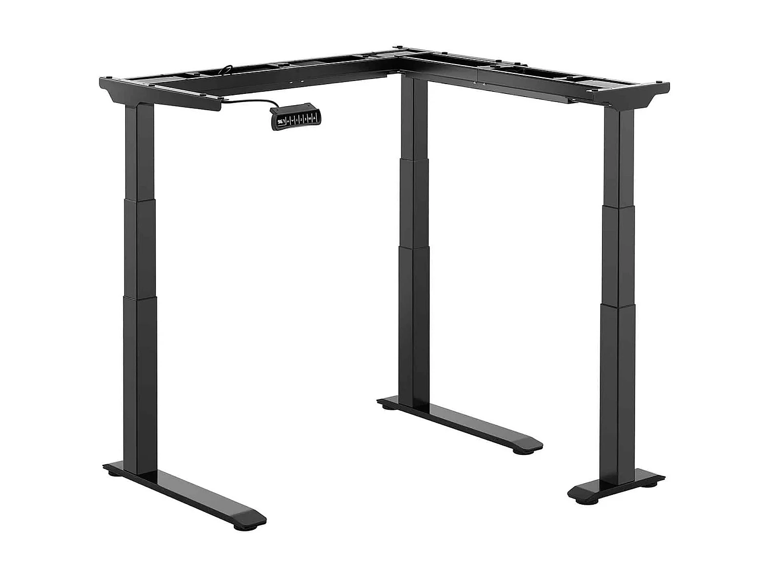 Mesa de canto para sentar e ficar em pé (base) - altura: 60 - 125 cm - largura: 110 - 190 cm (esquerda) / 90 - 150 cm (direita) - ângulo: 90° - 150 kg 14_0005938