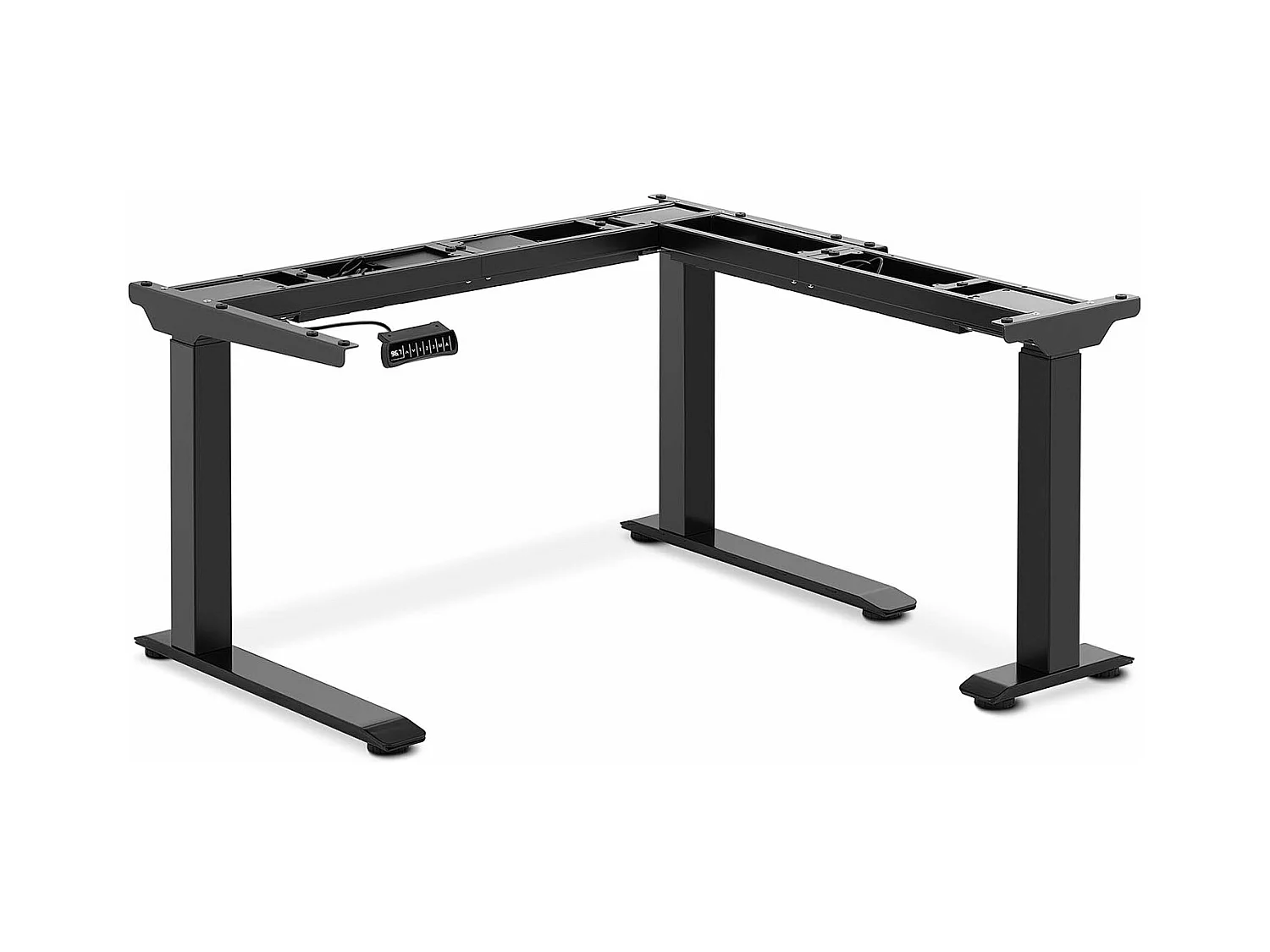 Bureau d'angle assis-debout (piètement) 196 x 57 x 39 cm 14_0005938