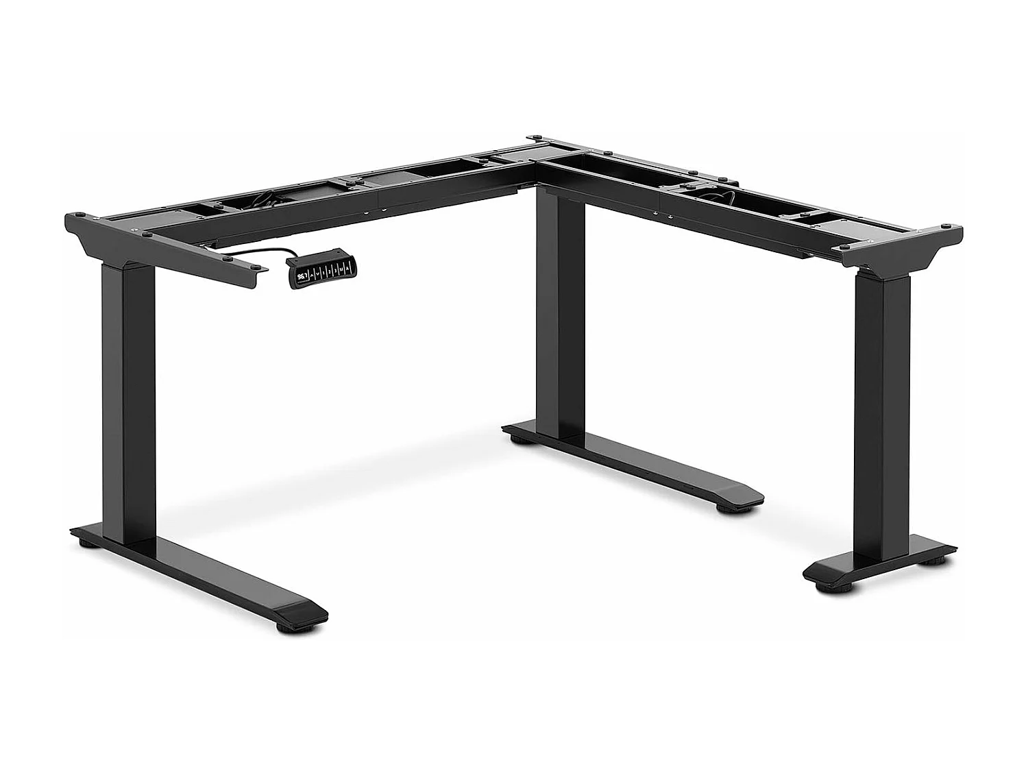 Bureau d'angle assis-debout (piètement) 196 x 57 x 39 cm 14_0005938