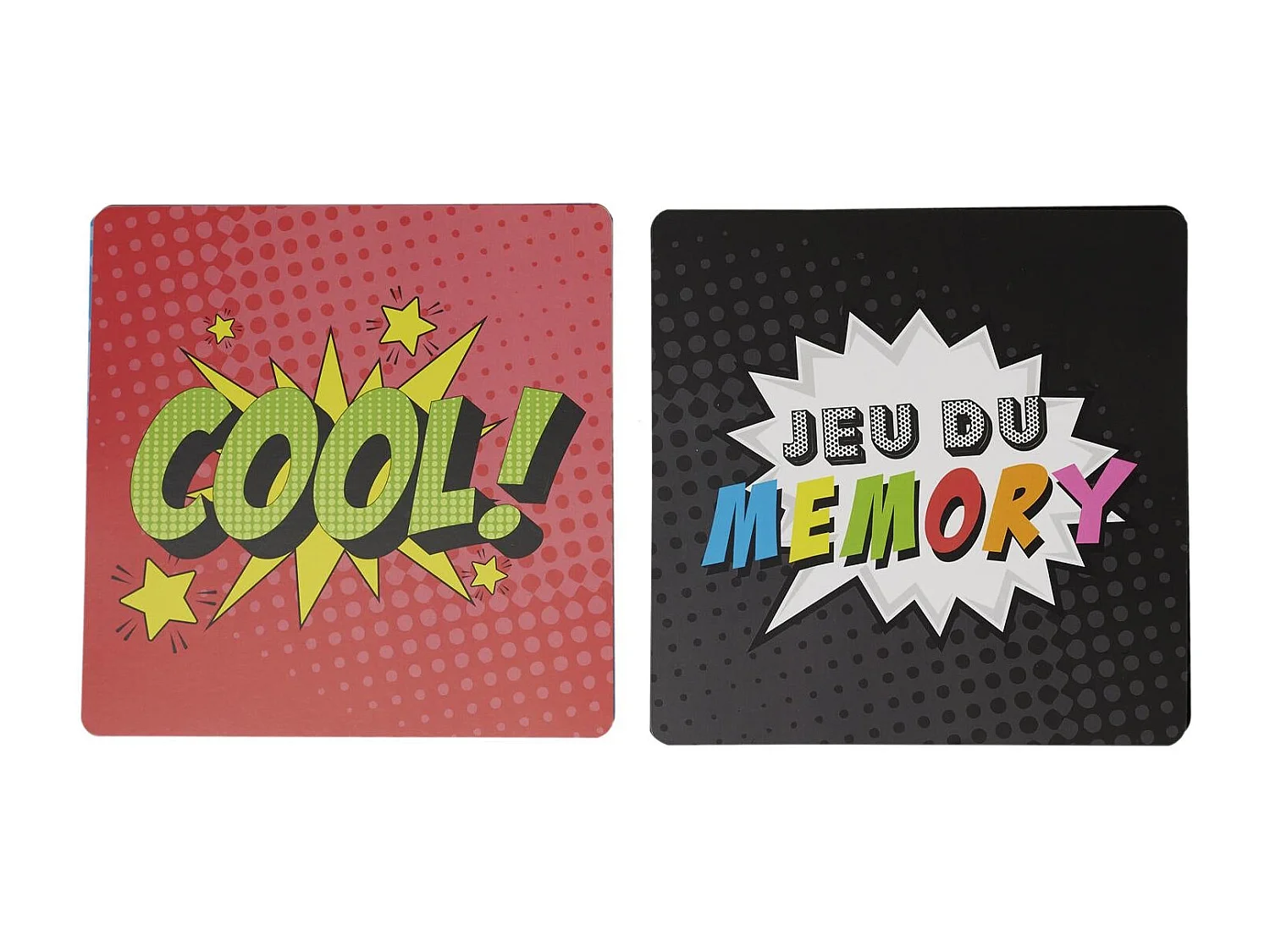 Jeu du Memory Géant "30 Cartes" 20cm Multicolore