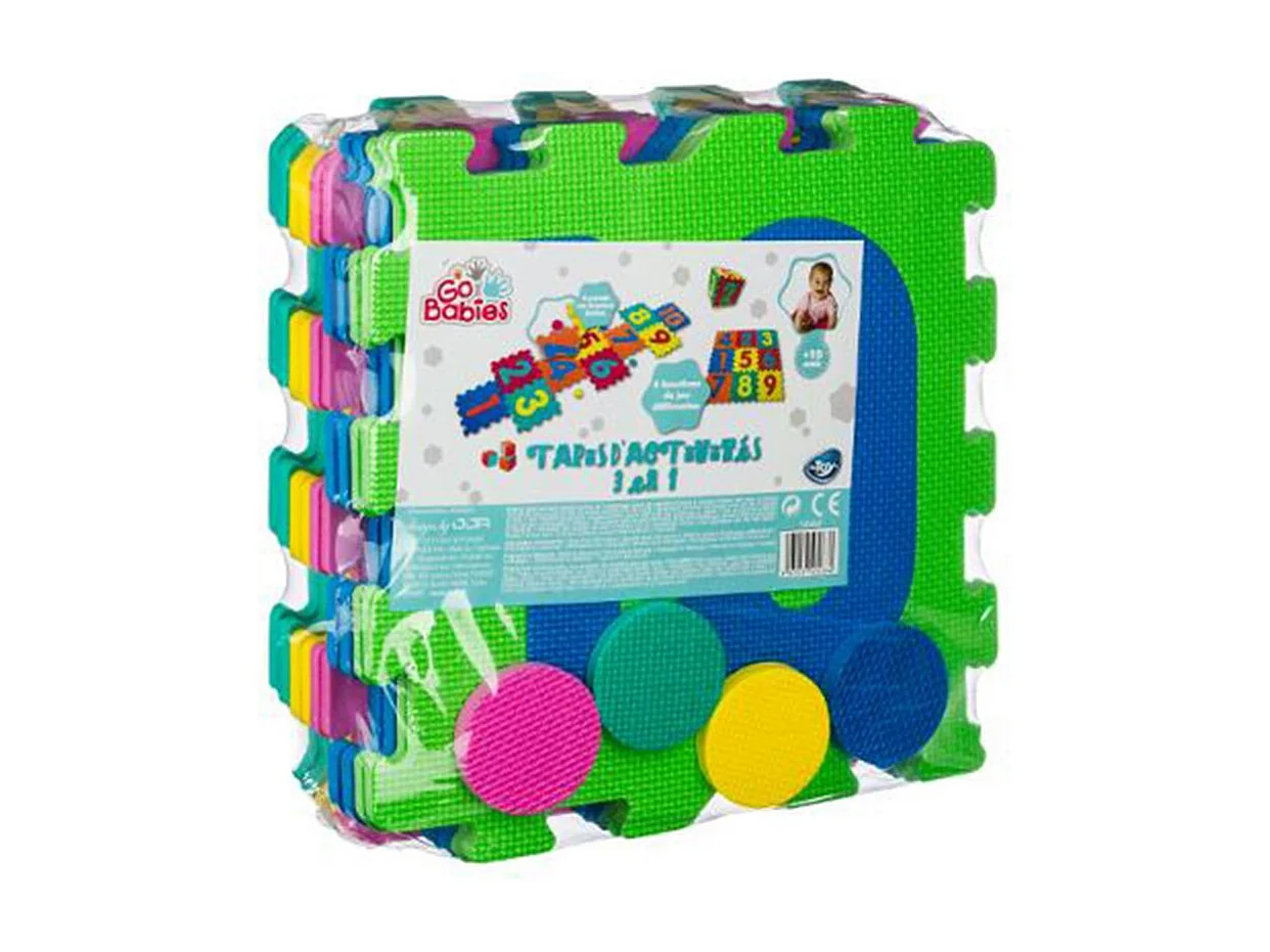 Tapis d'Activités 3 en 1 "Marelle" 30cm Multicolore