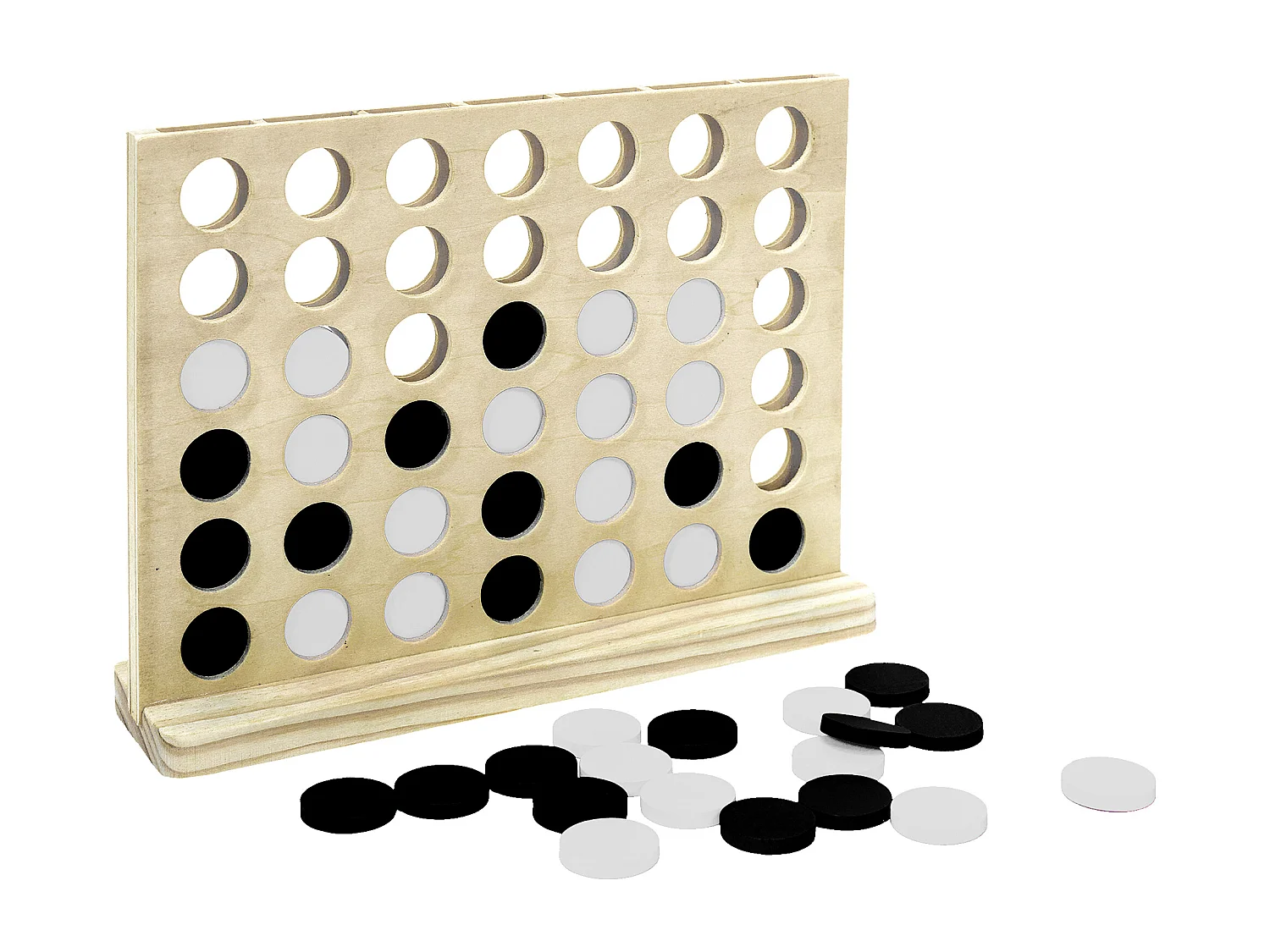 Jeu Du 4 A La Suite Marron, Vert, Rouge