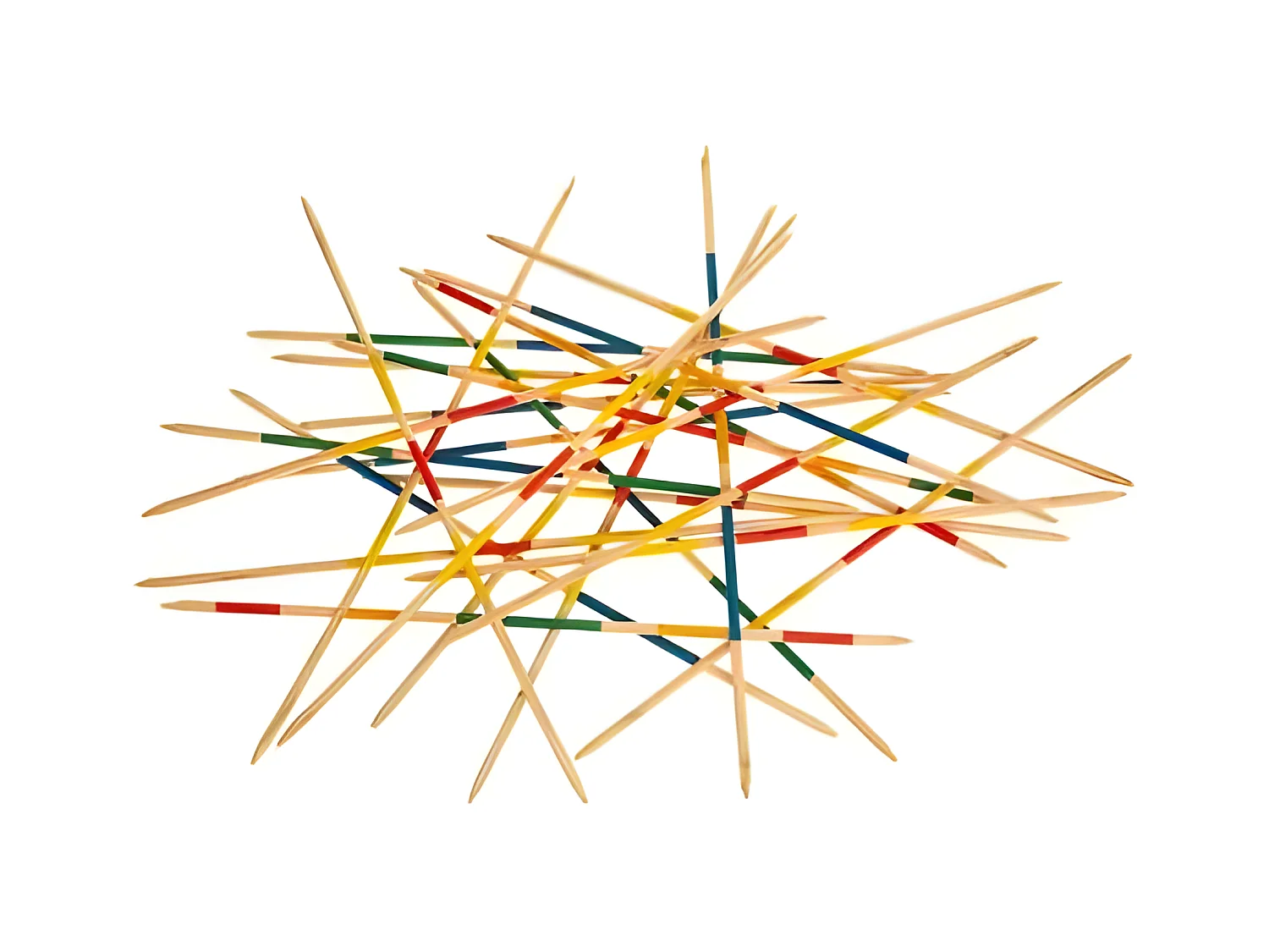 Jeu de Bâtonnets Géant "Mikado" 80cm Naturel