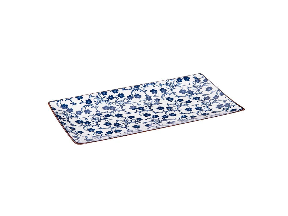 Plateau Sichuan 29x16 cm noir (lot de 2)