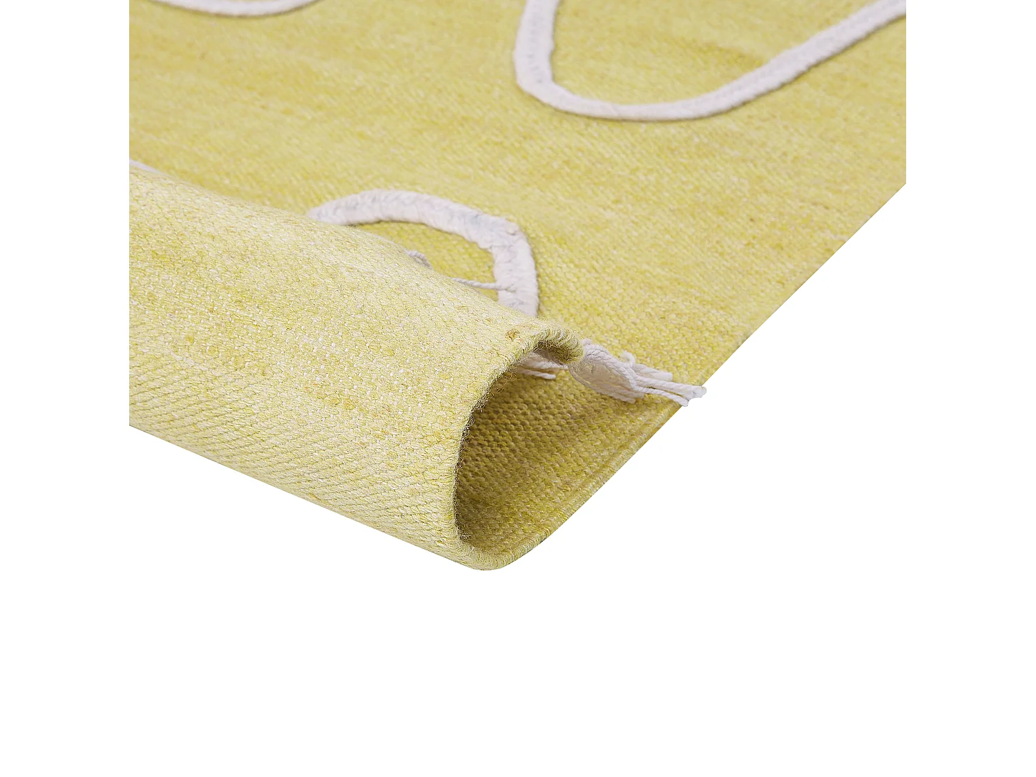 Outdoorteppich YAVU 140 x 200 cm Gelb