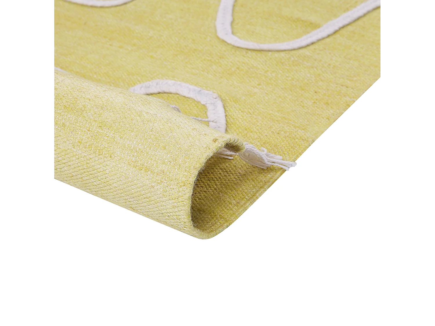 Tappeto da esterno giallo 140 x 200 cm YAVU