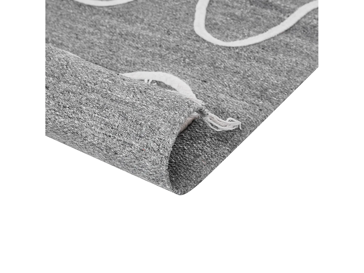 Alfombra de exterior YAVU 140 x 200 cm Gris