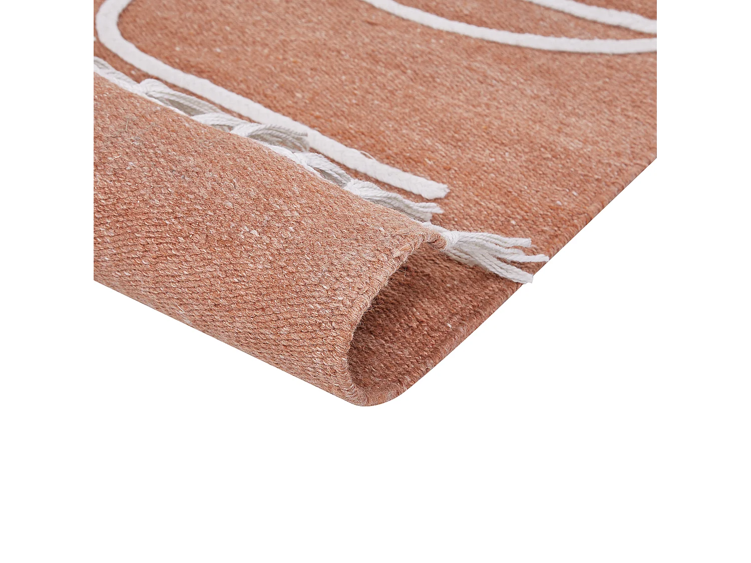 Tapis d\'extérieur YAVU Rouge clair 140 x 200 cm