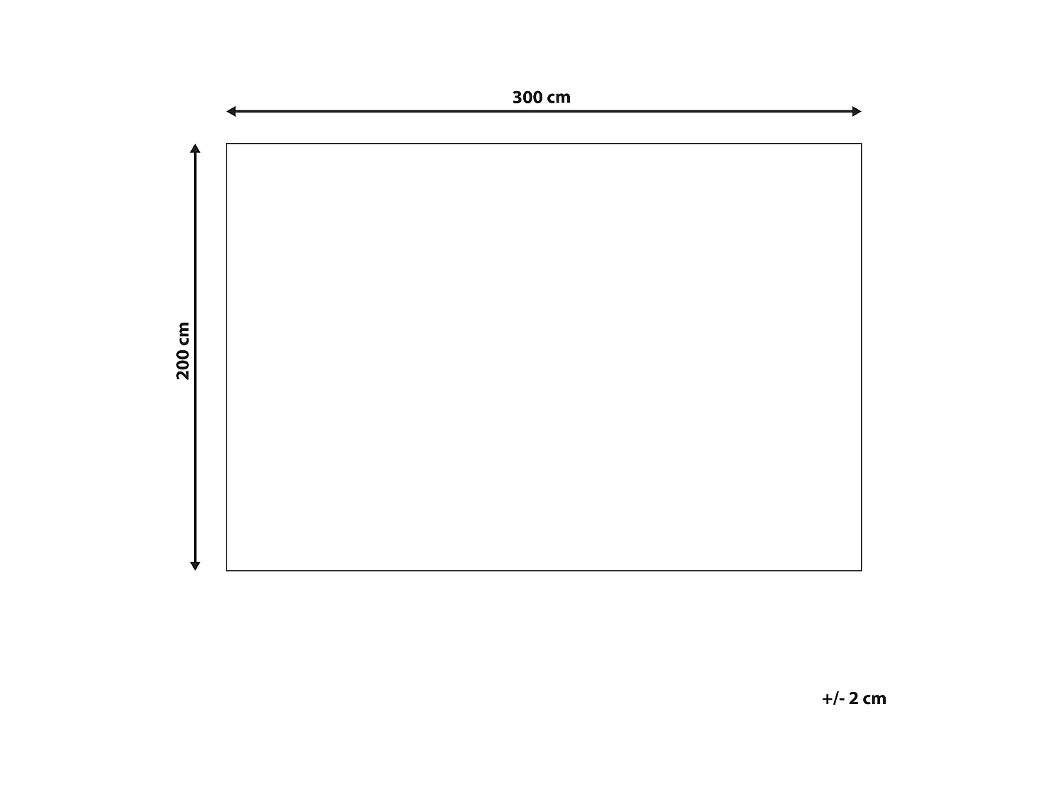 Vloerkleed katoen geel/zwart 200 x 300 cm KATRA