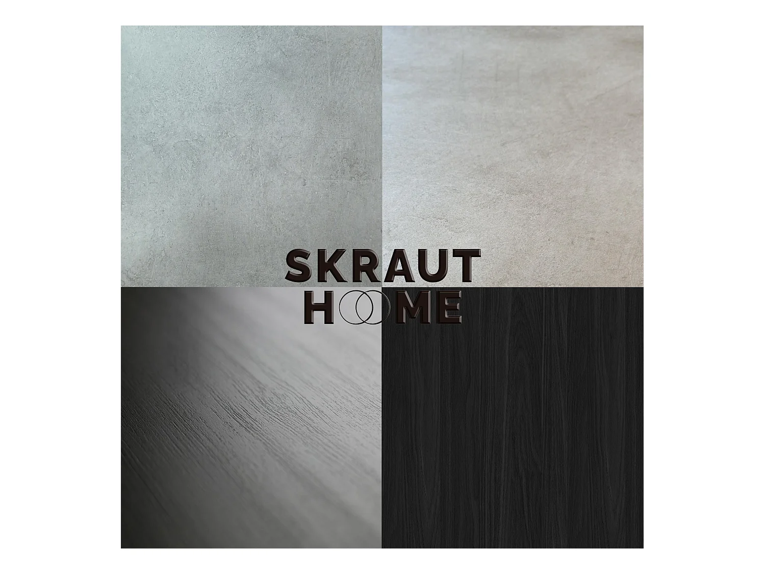 Móvel de TV, 200x35x45cm, Para televisores até 80", Estante para TV, Cimento