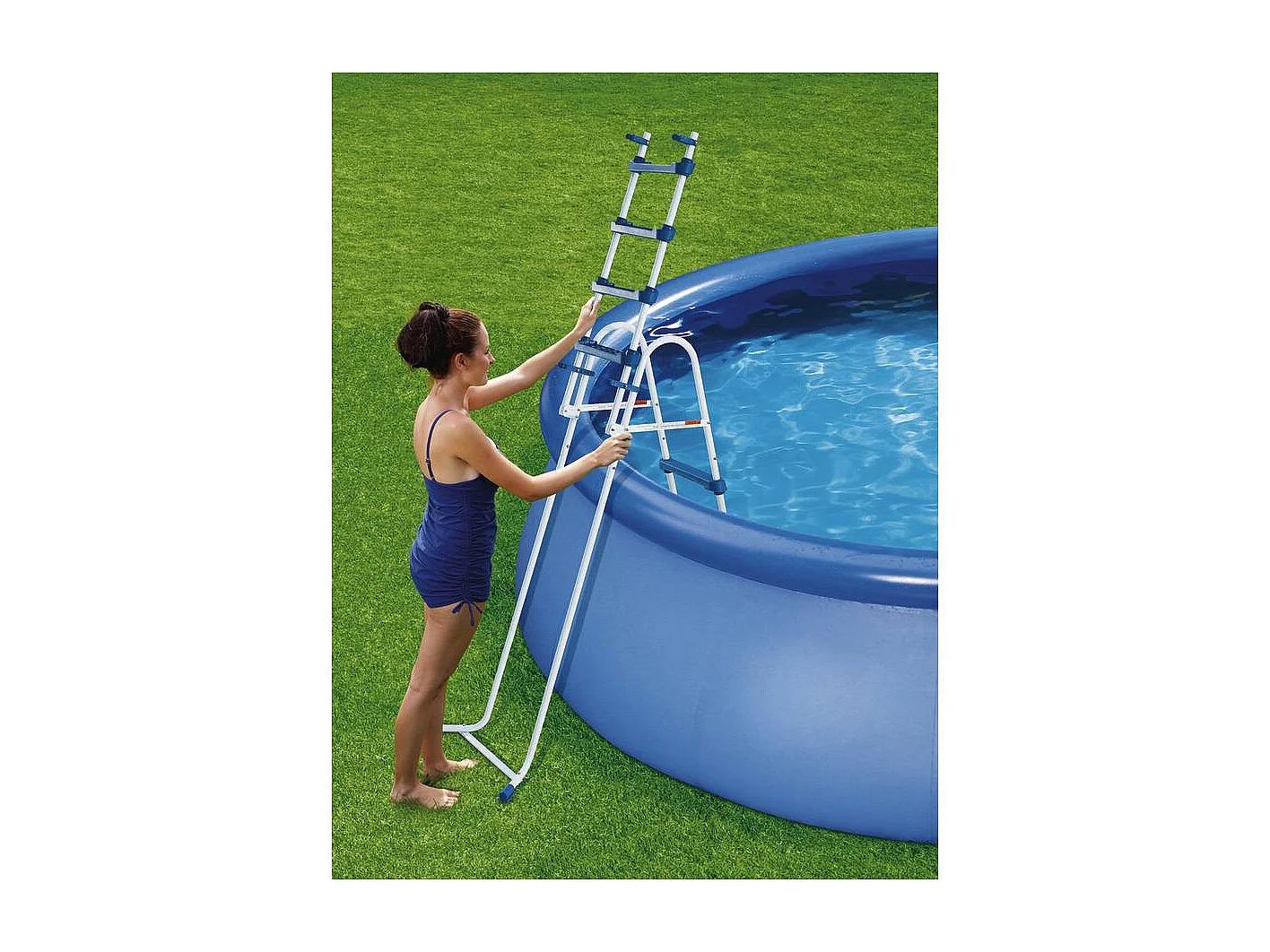 Echelle piscine - Hauteur 1,22m