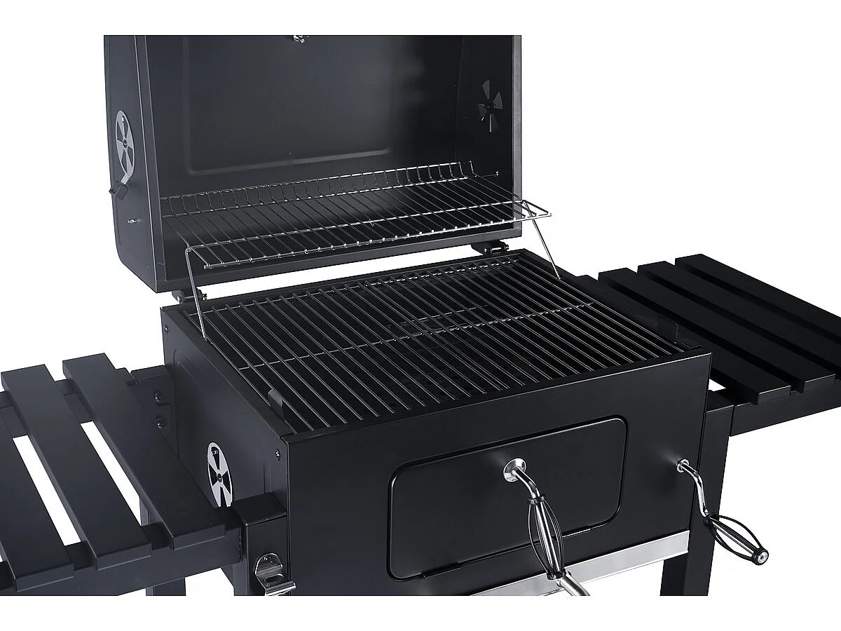 Barbecue charbon "Bizon" - Noir