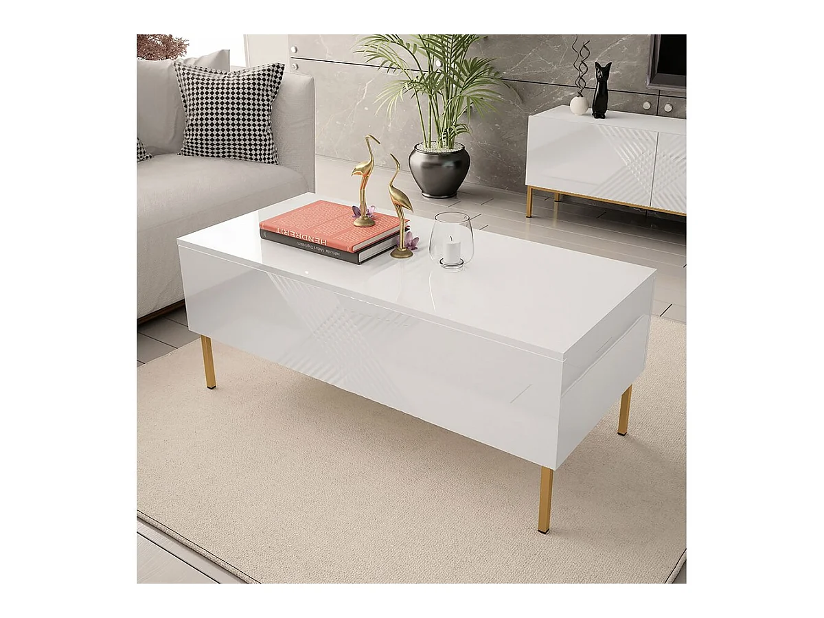 Table basse "Exito" - Blanc