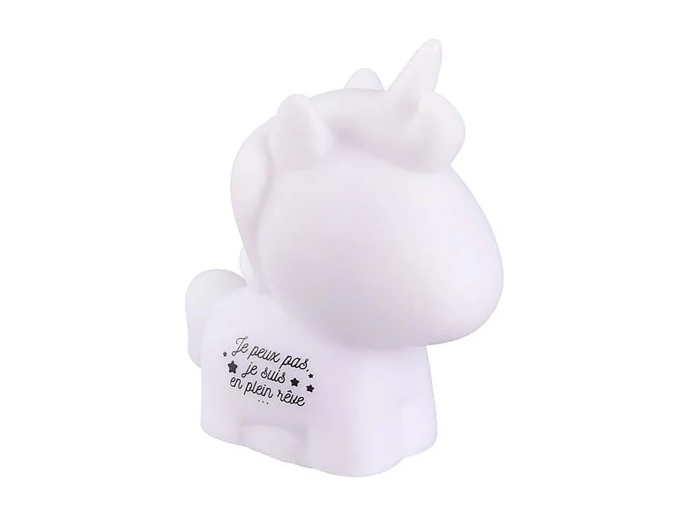 Veilleuse licorne éclairage rose Kids (Lot de 2)
