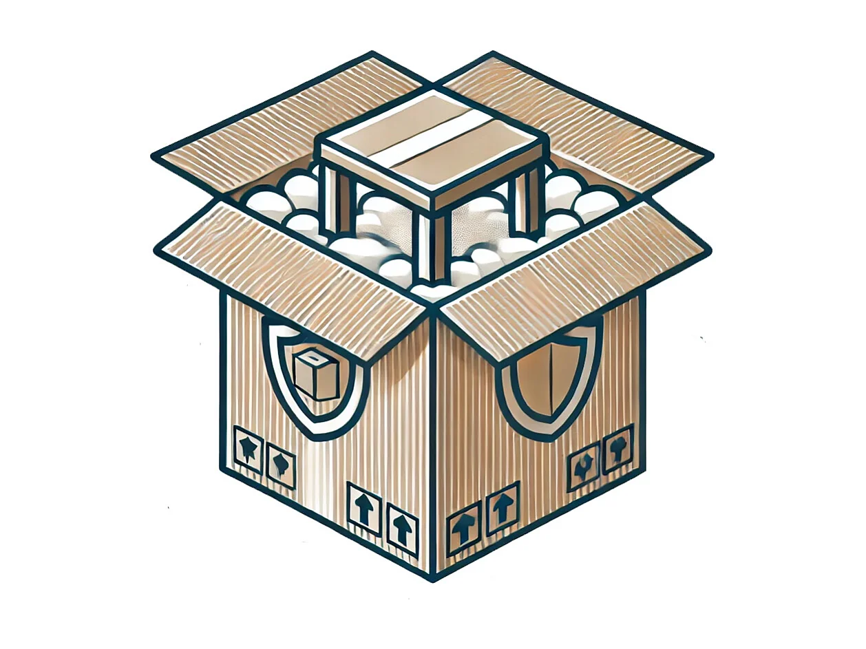 Bett mit Bettkasten 160x190 schräges Kopfteil mit Holzlatten Eiche Natur Ankel