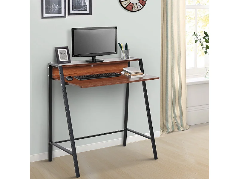 Bureau informatique design Jul – marron