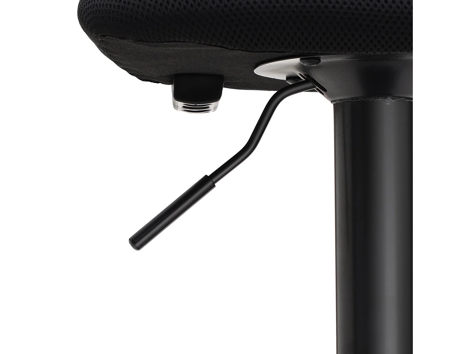 Tabourets de bar lot tissu noire 40 x 42 x 107 cm 12_0002450