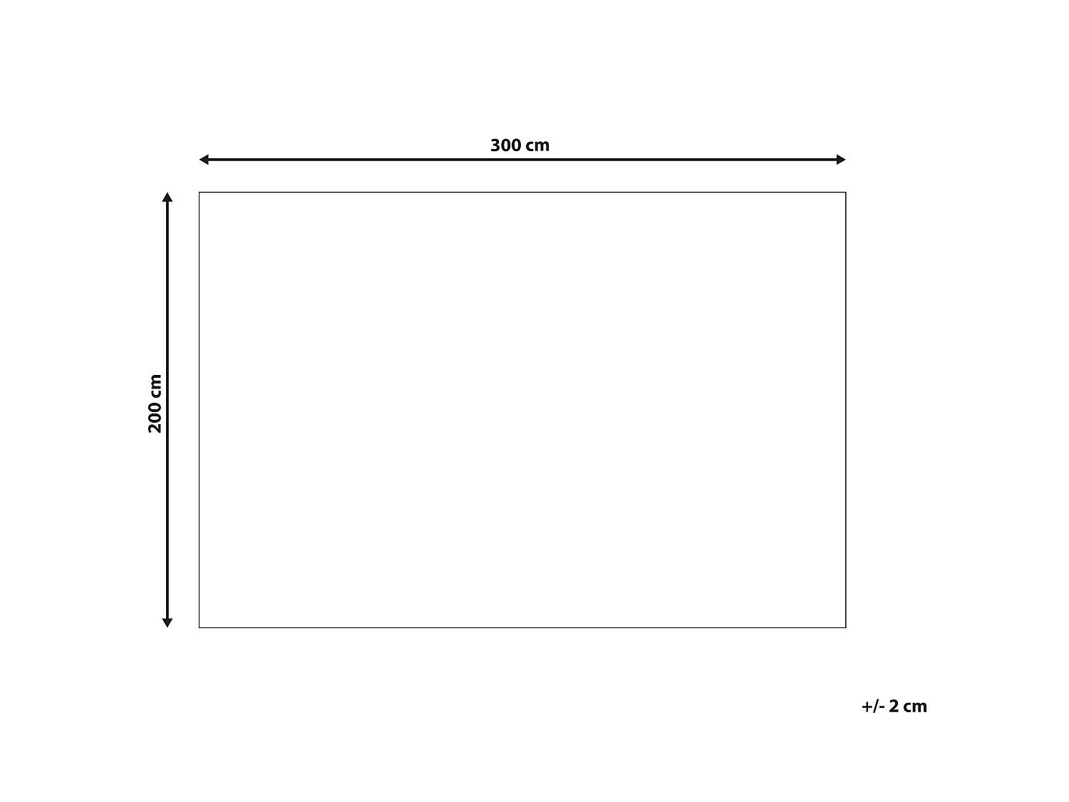 Tapis SANAO Beige 200 x 300 cm