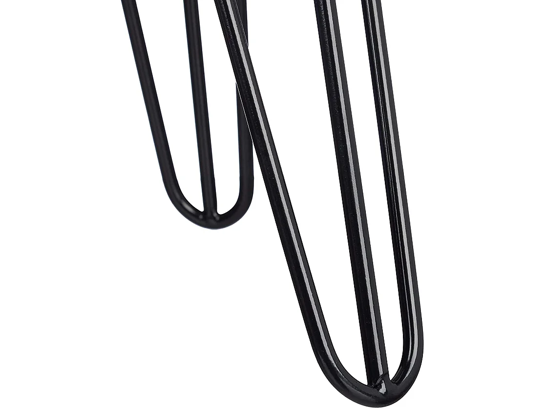 Table basse d'appoint angulaire métal blanche 52 x 52 x 60 cm 13_0002632_2