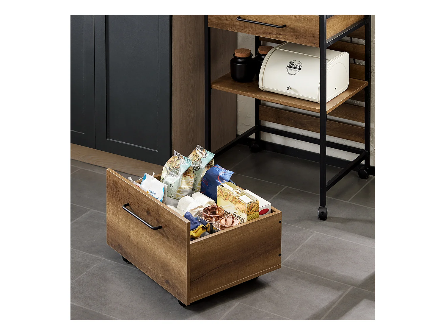 Wózek Kredens 2 szuflady FKW118-PF