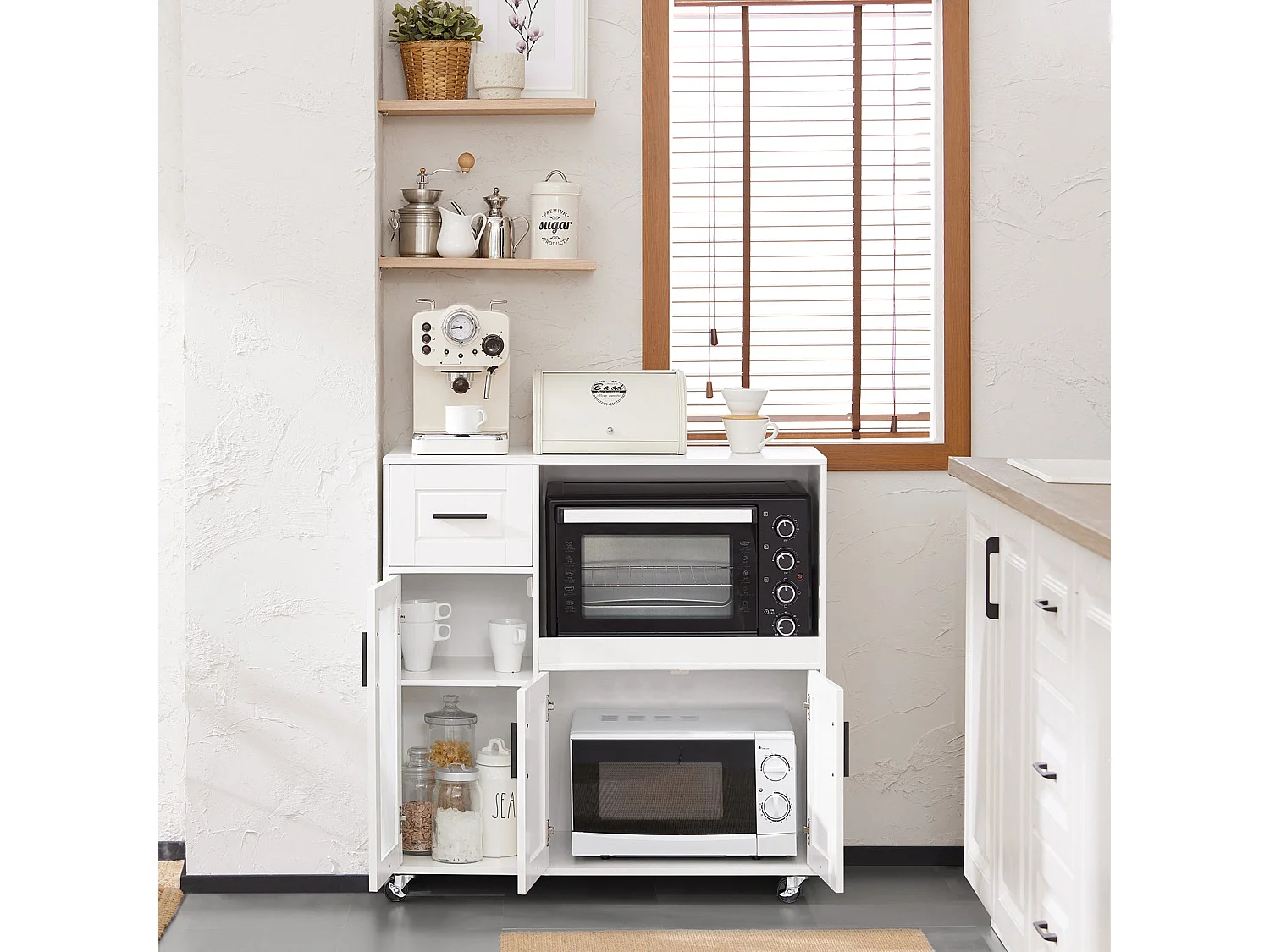 Küchenschrank FSB78-W 40 x 89 x 89cm