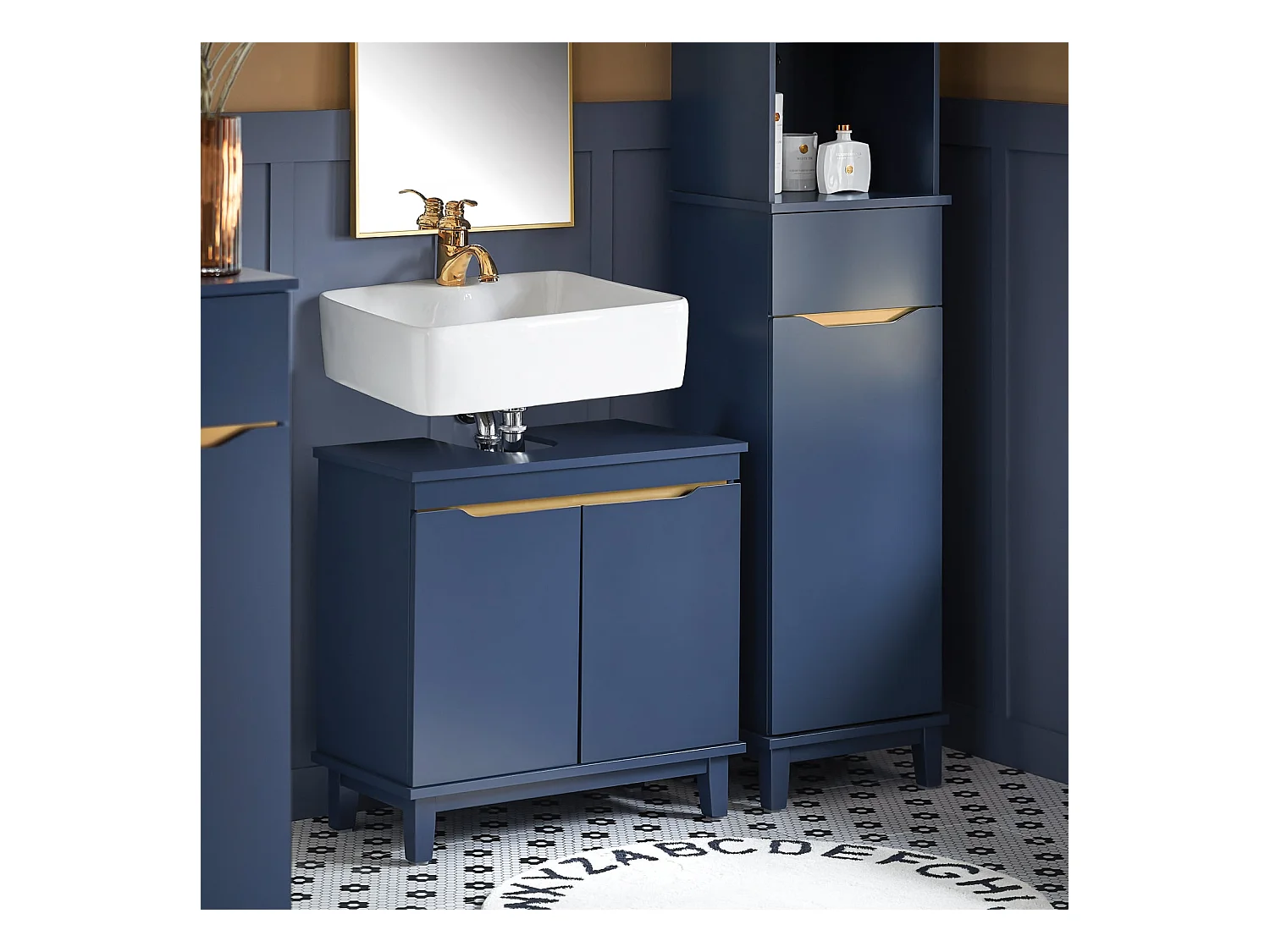 Szafka łazienkowa pod umywalkę BZR113-B