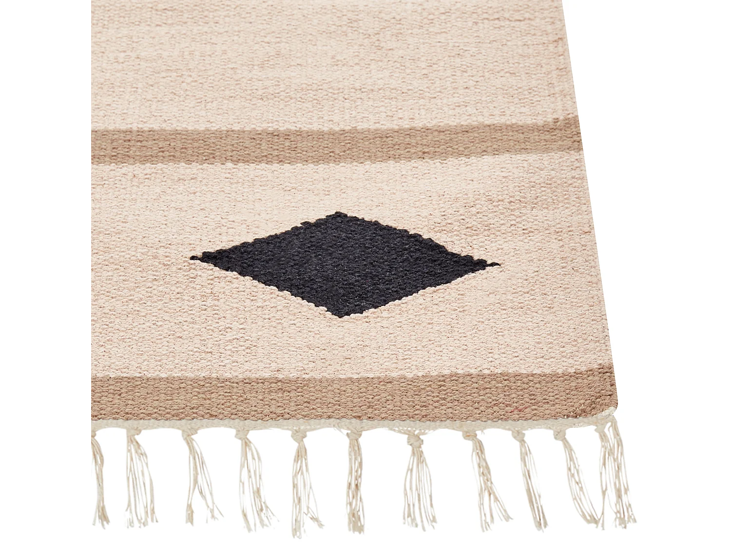 Dywan bawełniany kilim 160 x 230 cm wielokolorowy BERDIK